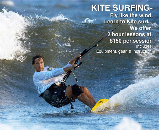 kite surf lessons norman Silverman Charleston SC